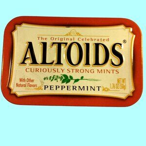 Altoids Peppermint Tin Empty Storage Stash Box